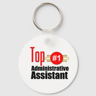 Bästa administrativ assistent nyckelring