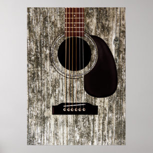 Bästa akustisk gitarr för gammalt trä poster