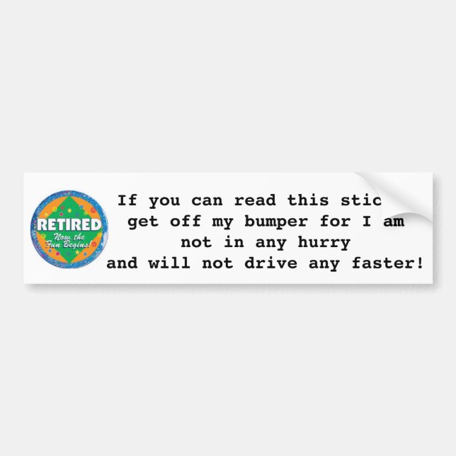 BÄSTA "ÄLDRE PERSONS"-KÖPARE NÅGONSIN BILDEKAL (Framsidan)