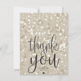 Bästa än är Kom, tack Julkort