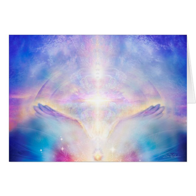 Bästa ängel för H117 Adele Hälsningskort (Framsidan Horizontal)