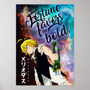 Bästa animerade citat om Fortune Poster