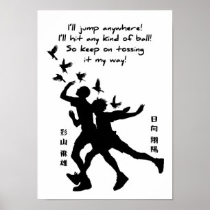 Bästa animerade citat om volleyball poster