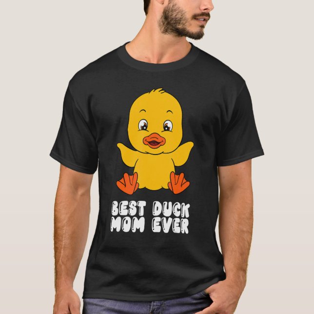 Bästa ankmamma någonsin t shirt (Framsida)