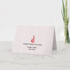 Bästa anpassning av Logotypens text, vikt, tackkor Tack Kort