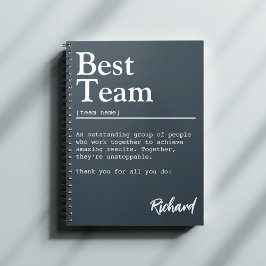Bästa Anpassningsbar för definition av team - meda Anteckningsbok
