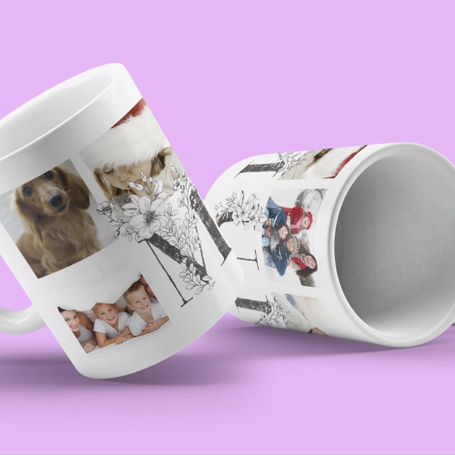 Bästa anpassningsbar | MORSA | Multifoto någonsin  Kaffemugg (Skapare uppladdad)