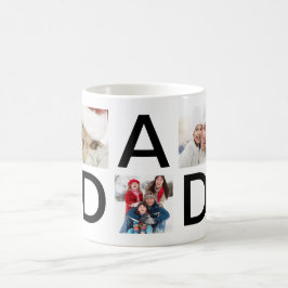 Bästa anpassningsbar | PAPPA | Modern textfoto Kaffemugg