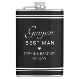 Bästa Anpassningsbar-Personlig-Bröllopsfest Fickplunta