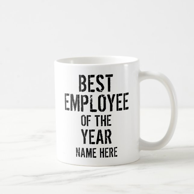 BÄSTA ANSTÄLLDA ÅRETS PERSONALISERA  KAFFEMUGG (Höger)