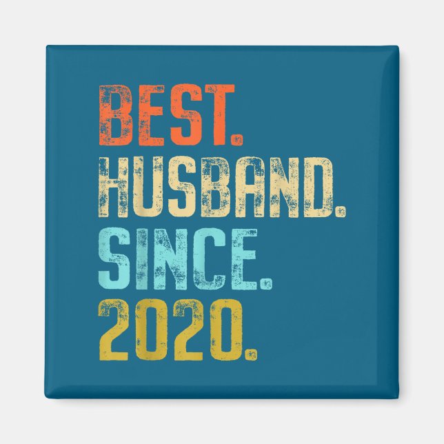 Bästa År Hustru Sedan 2020 5 Bröllop Magnet (Framsidan)
