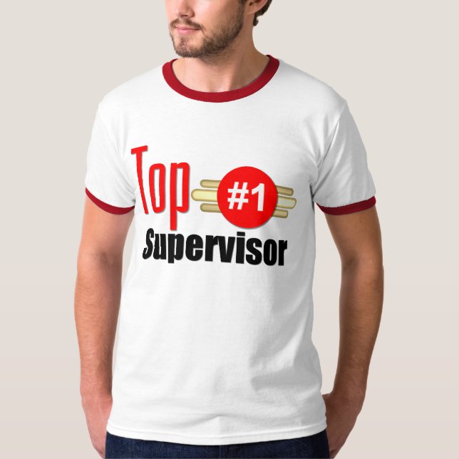 Bästa arbetsledare tee (Framsida)
