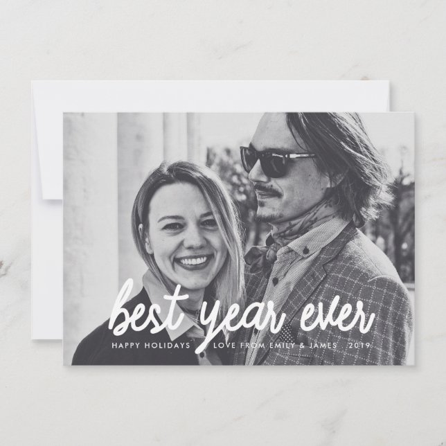 Bästa året någonsin julkort (Framsida)