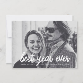 Bästa året någonsin julkort