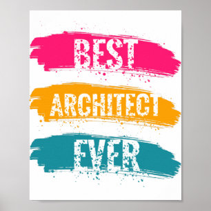 Bästa arkitekt någonsin poster