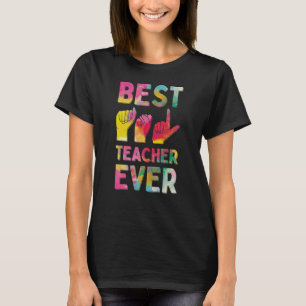 Bästa ASL-lärare någonsin T Shirt