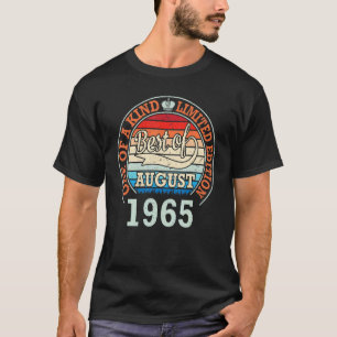 Bästa augusti 1965, ett av ett slag, 57 år t shirt