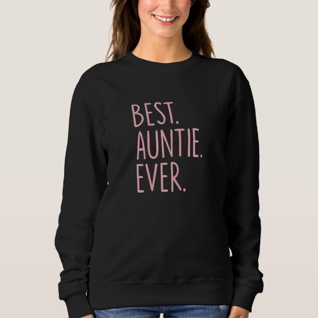 Bästa Auntie någonsin T Shirt (Framsida)