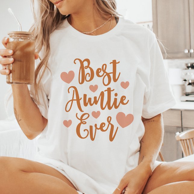 Bästa Auntie någonsin T Shirt (Skapare uppladdad)