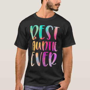 Bästa Auntie nånsin Mor-dagen T Shirt
