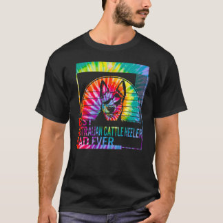 Bästa Australian Cattle Heeler Pappa Någonsin hund T Shirt