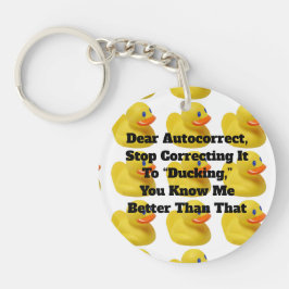 Bästa automatiska korrigering för akrylnyckelkedja