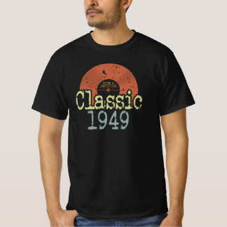 Bästa av 1949 klassisk vinyl, född 1949 t shirt