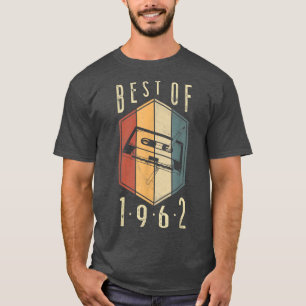 Bästa av 1962 60-åriga presentkassettband 60:e t shirt