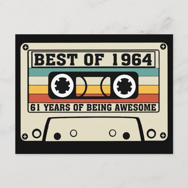 Bästa av 1964, 61 år av fantastisk helg vykort (Framsida)