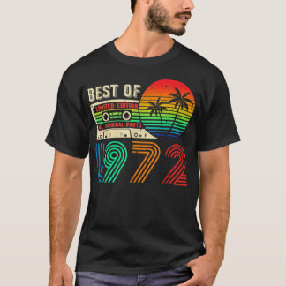 Bästa av 1972 50:e Vintagen Cassette Limite T Shirt