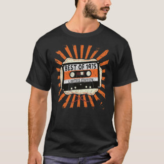 Bästa av 1975 års Vintage-kassett T Shirt