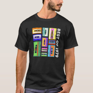 Bästa av 1979 kassettband 80S 90S Retro Mixtape M T Shirt