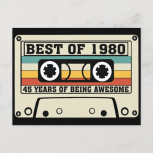 Bästa av 1980 och 45 år av fantastisk helg vykort
