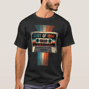 Bästa av 1984-kassettband 38 födelsedagar 38 år t shirt