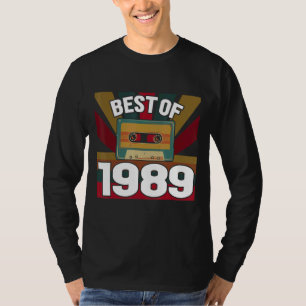 Bästa av 1989 Retro Vintage Cassette Tape Classic  T Shirt