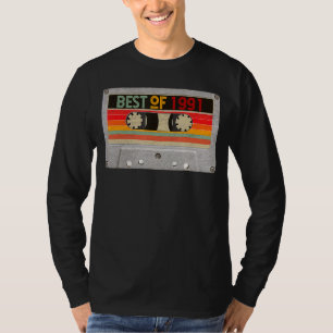 Bästa av 1991 års 31a med blandkassettband t shirt