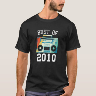 Bästa av 2010 års födelsedag Vintagen Födelsedag 2 T Shirt