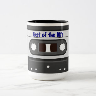 Bästa av 80:s Retro Mix-band Mugg