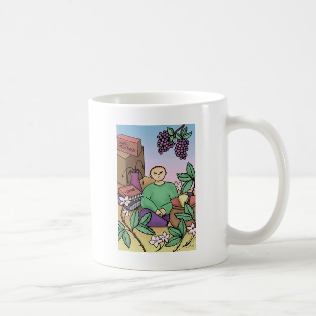 Bästa av avsikter kaffemugg (Höger)