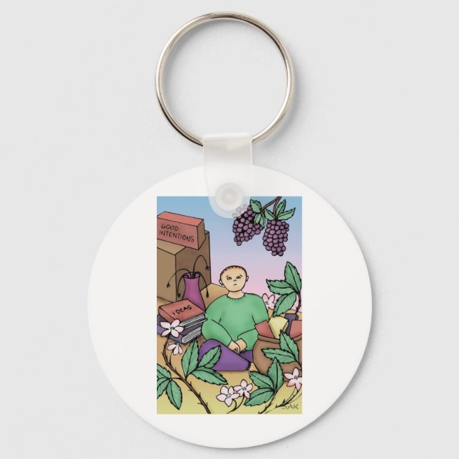 Bästa av avsikter nyckelring (Framsida)