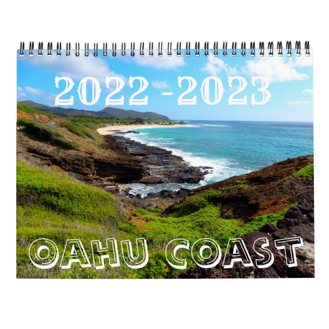 Bästa av Hawaii 2022-2023-kalender Kalender (Baksida)
