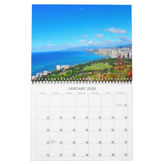 Bästa av Hawaii 2023-2024-kalender Kalender (Jan 2028)
