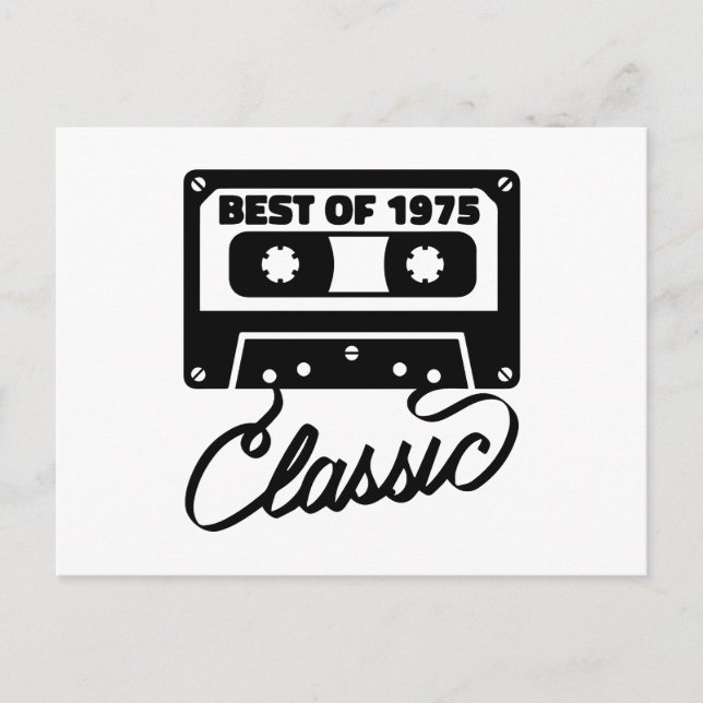 Bästa av klassiskt 1975 helg vykort (Framsida)