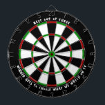 "BÄSTA AV TRE" Anpassningsbar Darts Game Winners-p Darttavla<br><div class="desc">Klassiskt ritbord mönster med anpassningsbar i ett vitt handskrivet teckensnitt för roligt stil. Anpassadet är fullt ut. Exempel som visas: "Bästa av tre" "Vinnare får välja vad vi tittar på på TV" Färg är också anpassade - e-post dartboards@karenchaudesigns.com om du behöver hjälp med att anpassa den här designen.</div>