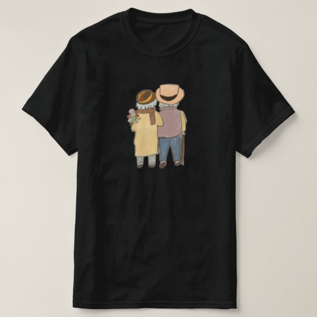 Bästa äventyrsjubileum – Handritad minimalistisk T Shirt (Design framsida)