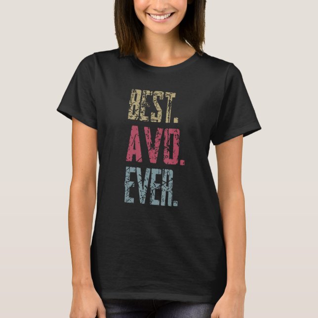 Bästa Avo Någonsin T Shirt (Framsida)