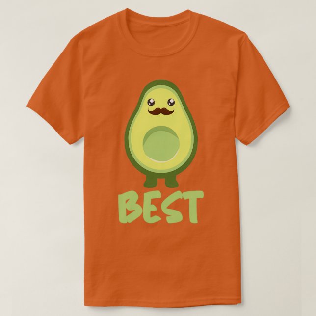 Bästa avocado lite bättre halman t shirt (Design framsida)
