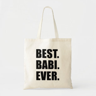 Bästa Babi Någonsin Tjeckisk Mormor Tygkasse