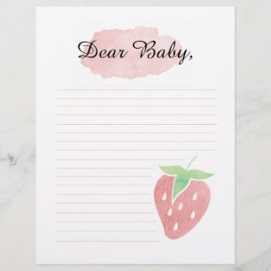 Bästa Baby Berry-kapseln brev Brevhuvud