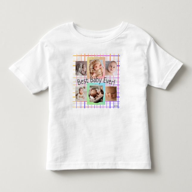 Bästa Baby någonsin-fotot-T-Shirt - HAMbWG T Shirt (Framsida)